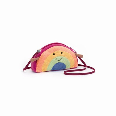 Jellycat Amuseables Rainbow Bag New Zealand | JADKU2968